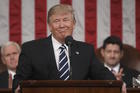 President Donald Trump delivers his first address to a joint session of Congress Feb. 28 in Washington (CNS photo/Jim Lo Scalzo pool via Reuters).