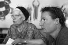 Dorothy Day and her daughter, Tamar (photo courtesy of Kate Hennessy)