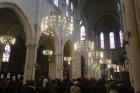 Mass is celebrated at Saint-Jean-Baptiste de Belleville, in Paris, on Feb 19, 2017 (Pascal-Emmanuel Gobry)