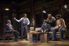 The cast of "Jitney" at Manhattan Theatre Club (photo: Joan Marcus)
