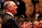 Governor John Bel Edwards speaks at the opening session of the Louisiana Legislature in Baton Rouge on March 12. (AP Photo/Gerald Herbert, Pool)