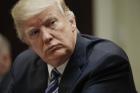 President Donald Trump listens during a meeting on healthcare in the Roosevelt Room of the White House in Washington, Monday, March 13, 2017. (AP Photo/Pablo Martinez Monsivais)