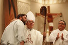 Archbishop Charles J. Chaput of Philadelphia at the annual Tekakwitha Conference in Fargo, N.D. (CNS photo/Nancy Wiechec)