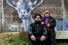 Muralist and photographer JR and actress Agnès Varda in "Faces Places"