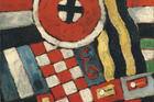 "Berlin Abstraction," by Marsden Hartley (1914-1915)