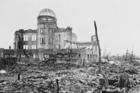 AVOIDABLE? The Museum of Science and Industry in Hiroshima, Japan, shortly after the dropping of the first atomic bomb, on August 6, 1945.