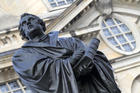 Statue of Martin Luther in Dresden