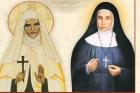 Ninteenth century Catholic nuns Miriam Bawardy and Marie Alphonsine Ghattas