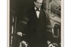 Raymond Massey in the title role, "Abe Lincoln in Illinois"