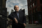 Sir Salman Rushdie in New York City, Aug. 21, 2015 (Writer Pictures via AP Images)