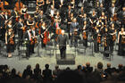  Daniel Barenboim, center.