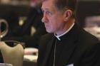 HIS KIND OF TOWN. Bishop Blase Cupich of Spokane, Wash. at a meeting of the U .S. Conference of Catholic Bishops in New Orleans in June 2014.