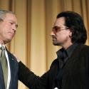 Bono and Bush