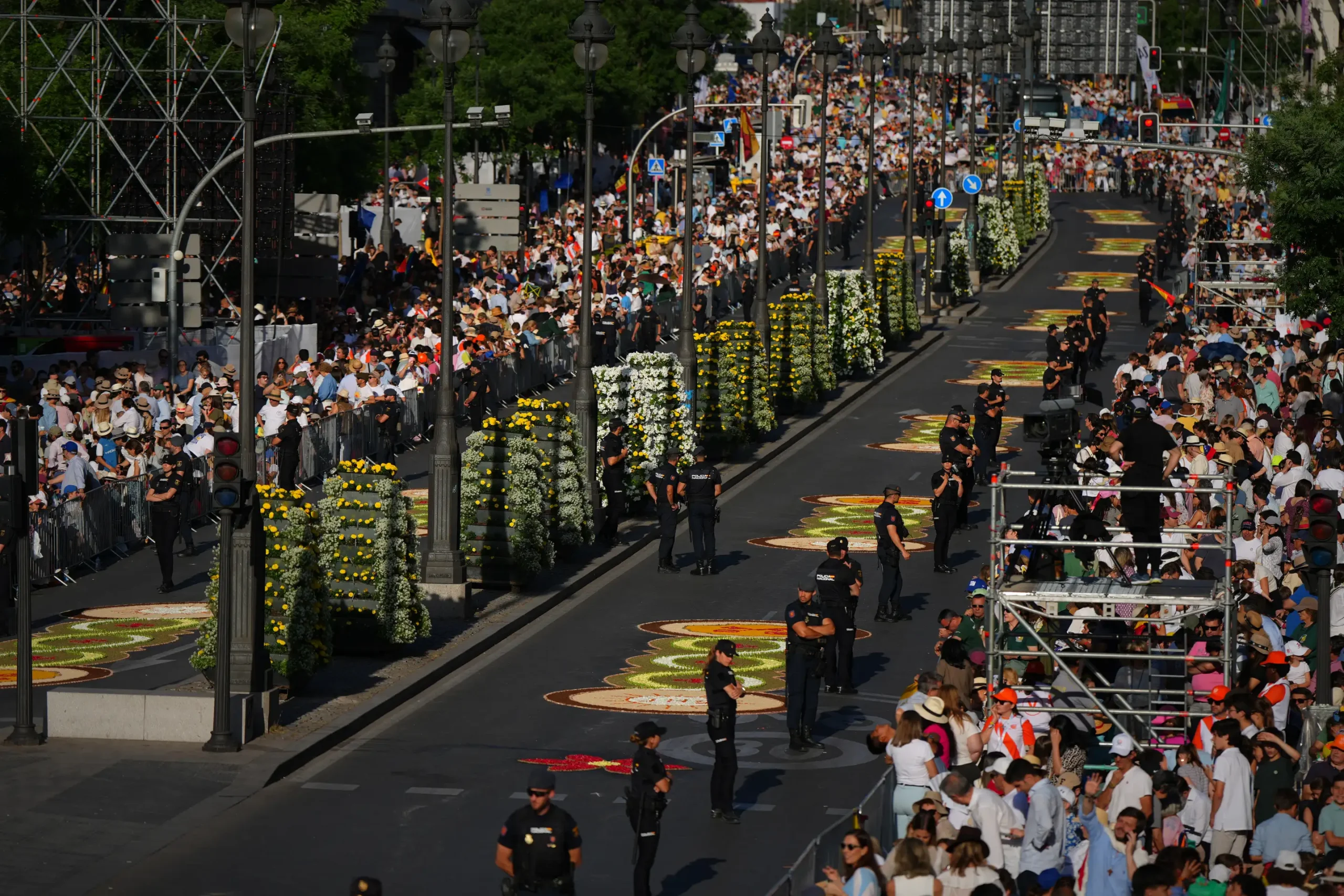 More than one million attend Pope Leo’s Mass and procession in the heart of Madrid