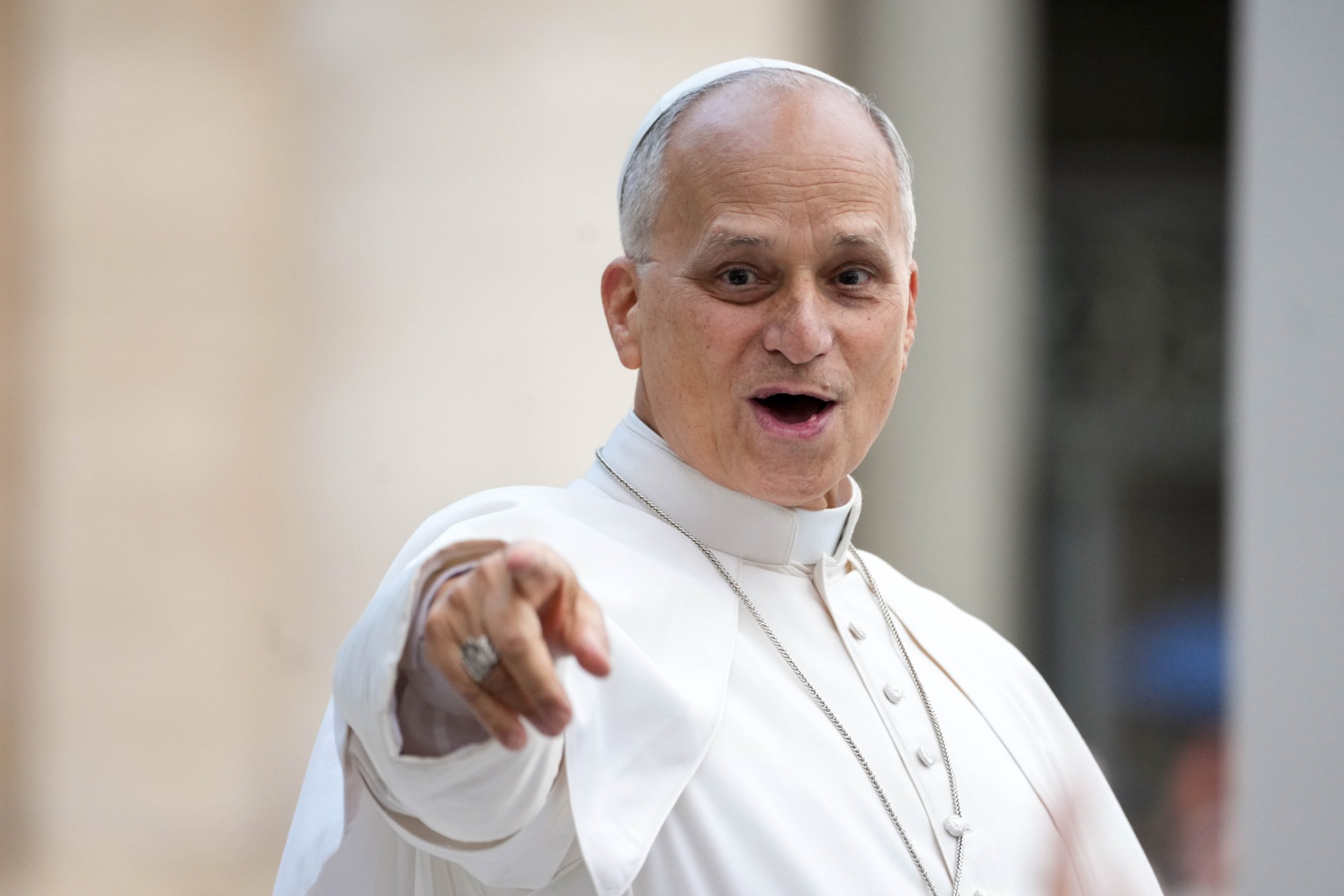 Pope Leo in surprisingly good form at first general audience after lung surgery
